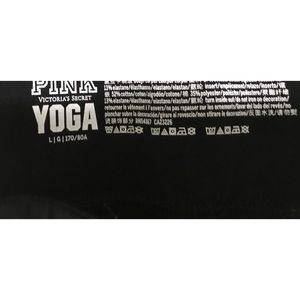Pink Victoria Secret yoga tights
